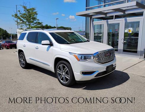 White Frost Tricoat 2019 GMC Acadia Denali