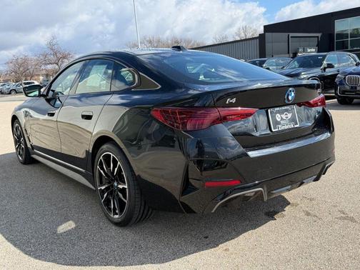 Black Sapphire Metallic 2025 BMW i4 Gran Coupe M50