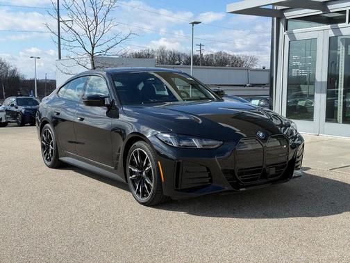 Black Sapphire Metallic 2025 BMW i4 Gran Coupe M50