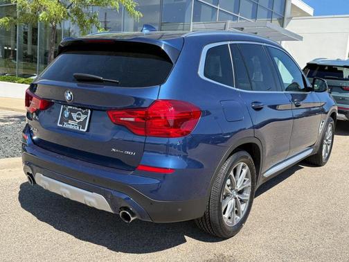 Phytonic Blue Metallic 2019 BMW X3 xDrive30i