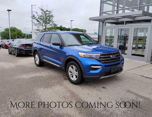 Atlas Blue Metallic 2020 Ford Explorer XLT