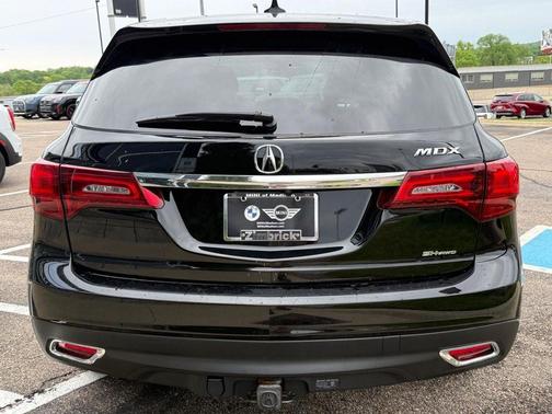 Crystal Black Pearl 2016 Acura MDX 3.5L