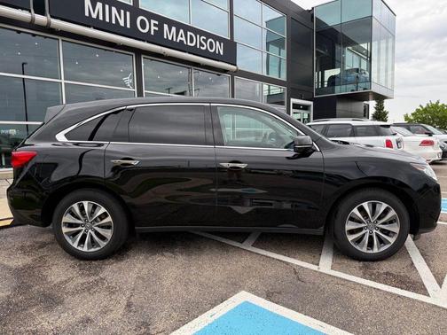 Crystal Black Pearl 2016 Acura MDX 3.5L