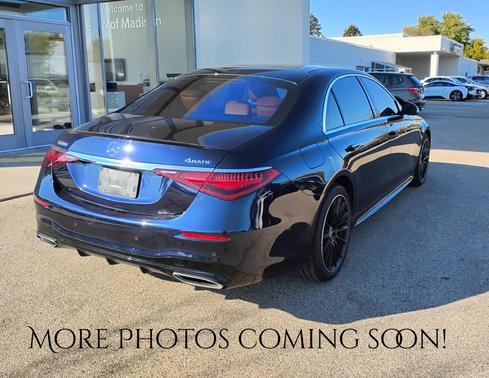 Nautical Blue Metallic 2022 Mercedes-Benz S-Class 4MATIC
