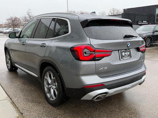 Skyscraper Gray Metallic 2023 BMW X3 xDrive30i