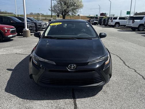 Midnight Black Metallic 2024 Toyota Corolla LE