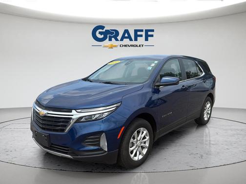Blue Glow Metallic 2022 Chevrolet Equinox 1LT