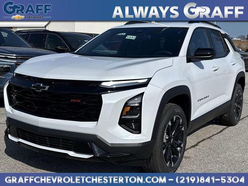 Polar White Tricoat 2026 Chevrolet Equinox AWD RS