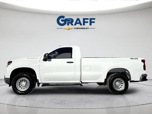 Summit White 2026 Chevrolet Silverado 1500 WT