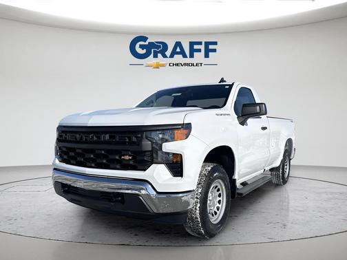 Summit White 2026 Chevrolet Silverado 1500 WT