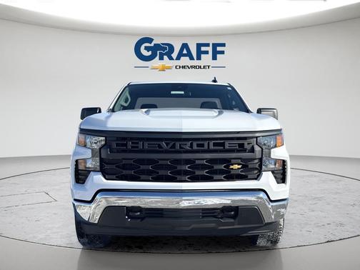 Summit White 2026 Chevrolet Silverado 1500 WT