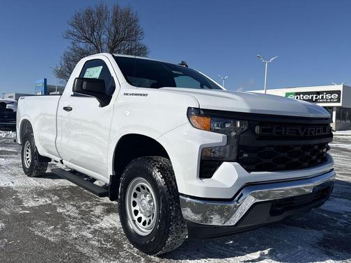 Summit White 2026 Chevrolet Silverado 1500 WT