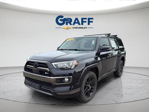 Midnight Black Metallic 2020 Toyota 4Runner Nightshade Special Edition