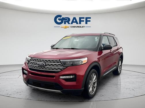 RAPID RED MET TINTED CC 2023 Ford Explorer Limited