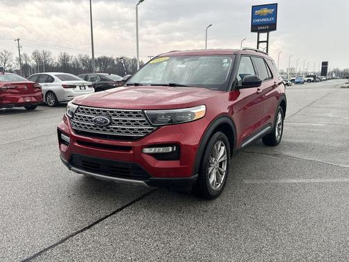 RAPID RED MET TINTED CC 2023 Ford Explorer Limited