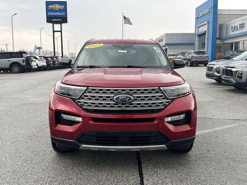 RAPID RED MET TINTED CC 2023 Ford Explorer Limited