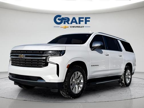 Summit White 2023 Chevrolet Suburban Premier