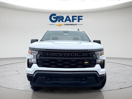 Summit White 2026 Chevrolet Silverado 1500 WT