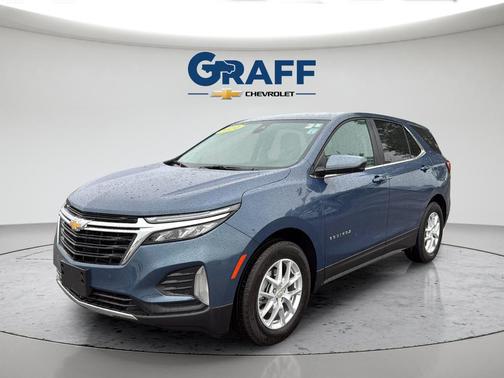 Lakeshore Blue Metallic 2024 Chevrolet Equinox 1LT