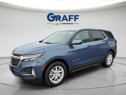 Lakeshore Blue Metallic 2024 Chevrolet Equinox 1LT