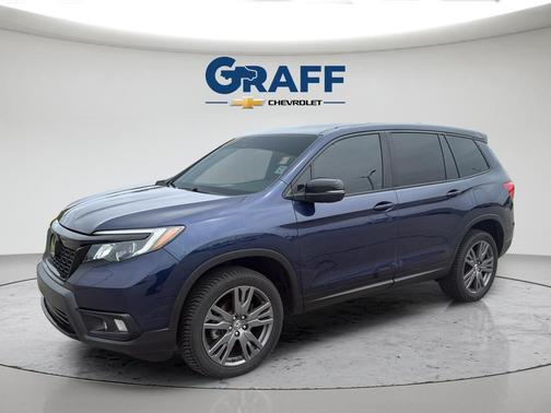 Obsidian Blue Pearl 2021 Honda Passport AWD EX-L