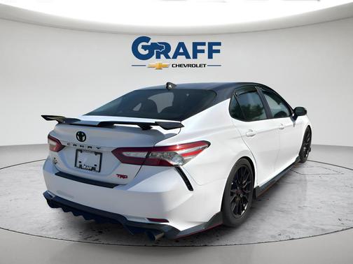 Wind Chill Pearl/Midnight Black Metallic 2023 Toyota Camry TRD
