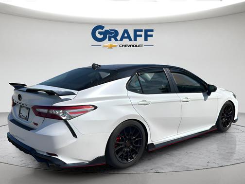 Wind Chill Pearl/Midnight Black Metallic 2023 Toyota Camry TRD