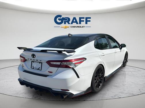 Wind Chill Pearl/Midnight Black Metallic 2023 Toyota Camry TRD