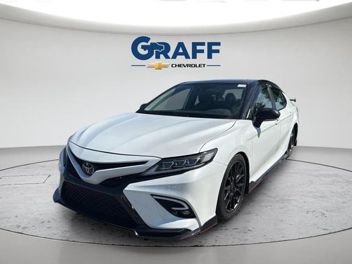 Wind Chill Pearl/Midnight Black Metallic 2023 Toyota Camry TRD