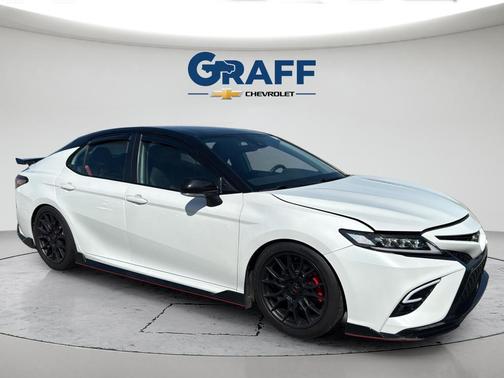 Wind Chill Pearl/Midnight Black Metallic 2023 Toyota Camry TRD