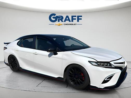 Wind Chill Pearl/Midnight Black Metallic 2023 Toyota Camry TRD