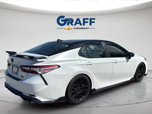 Wind Chill Pearl/Midnight Black Metallic 2023 Toyota Camry TRD