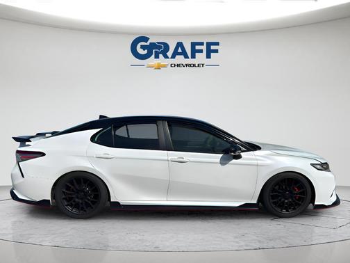 Wind Chill Pearl/Midnight Black Metallic 2023 Toyota Camry TRD