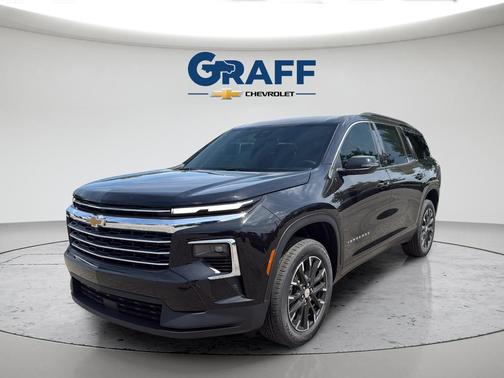 Mosaic Black Metallic 2026 Chevrolet Traverse LT