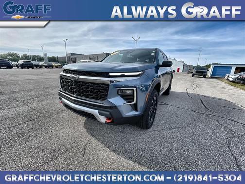 Lakeshore Blue Metallic 2025 Chevrolet Traverse AWD Z71