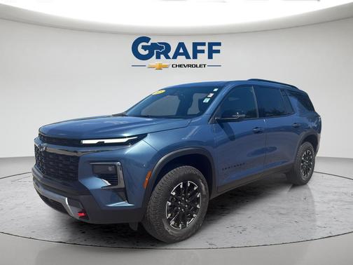 Lakeshore Blue Metallic 2025 Chevrolet Traverse AWD Z71