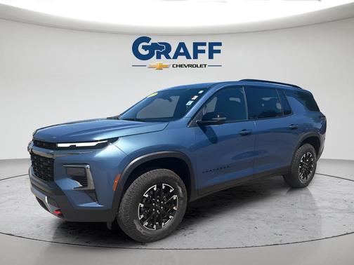 Lakeshore Blue Metallic 2025 Chevrolet Traverse AWD Z71