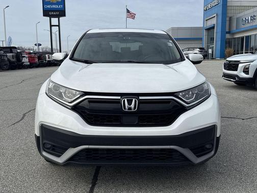 White 2022 Honda CR-V AWD EX