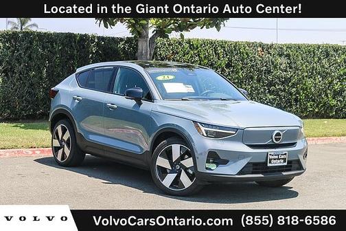 Thunder Grey 2023 Volvo C40 Recharge Pure Electric Ultimate