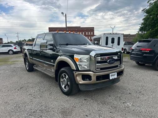 Green Gem Metallic/Pale Adobe Metallic 2013 Ford F-250 King Ranch