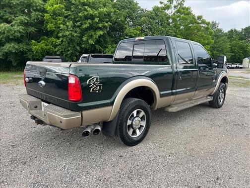 Green Gem Metallic/Pale Adobe Metallic 2013 Ford F-250 King Ranch