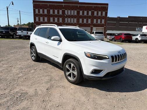 Bright White Clear Coat 2019 Jeep Cherokee Limited
