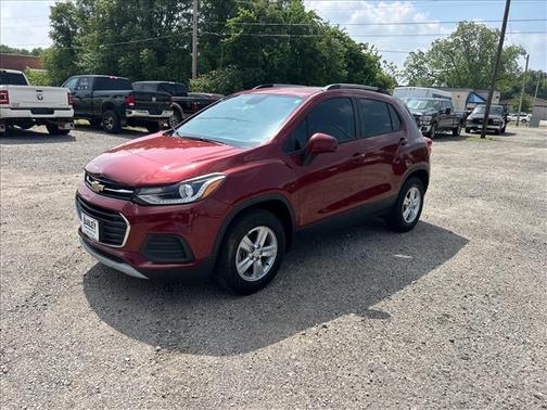 Crimson Metallic 2021 Chevrolet Trax LT