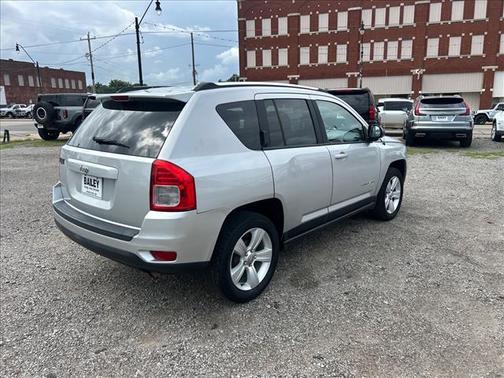 Bright Silver Metallic Clearcoat 2012 Jeep Compass Sport