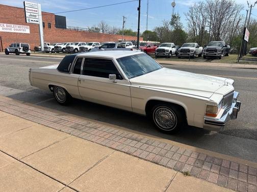 White 1980 Cadillac DeVille Base