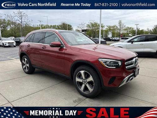 Cardinal Red Metallic 2020 Mercedes-Benz GLC 300 Base 4MATIC