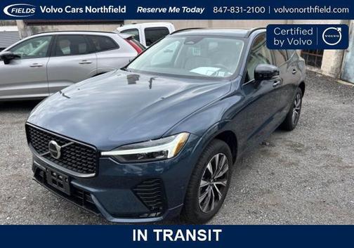 Denim Blue Metallic 2024 Volvo XC60 B5 Plus Dark Theme