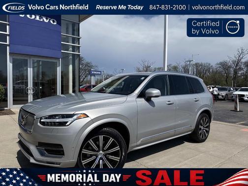 Silver 2023 Volvo XC90 B6 Plus 7-Seater