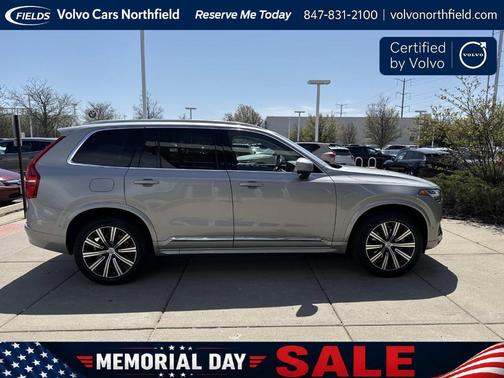 Silver 2023 Volvo XC90 B6 Plus 7-Seater