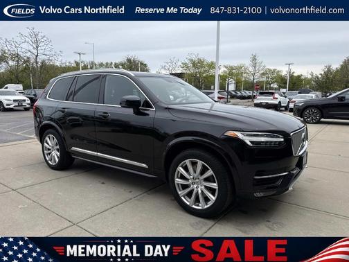Onyx Black Metallic 2019 Volvo XC90 T6 Inscription
